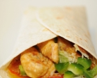 Wraps de poulet au curry